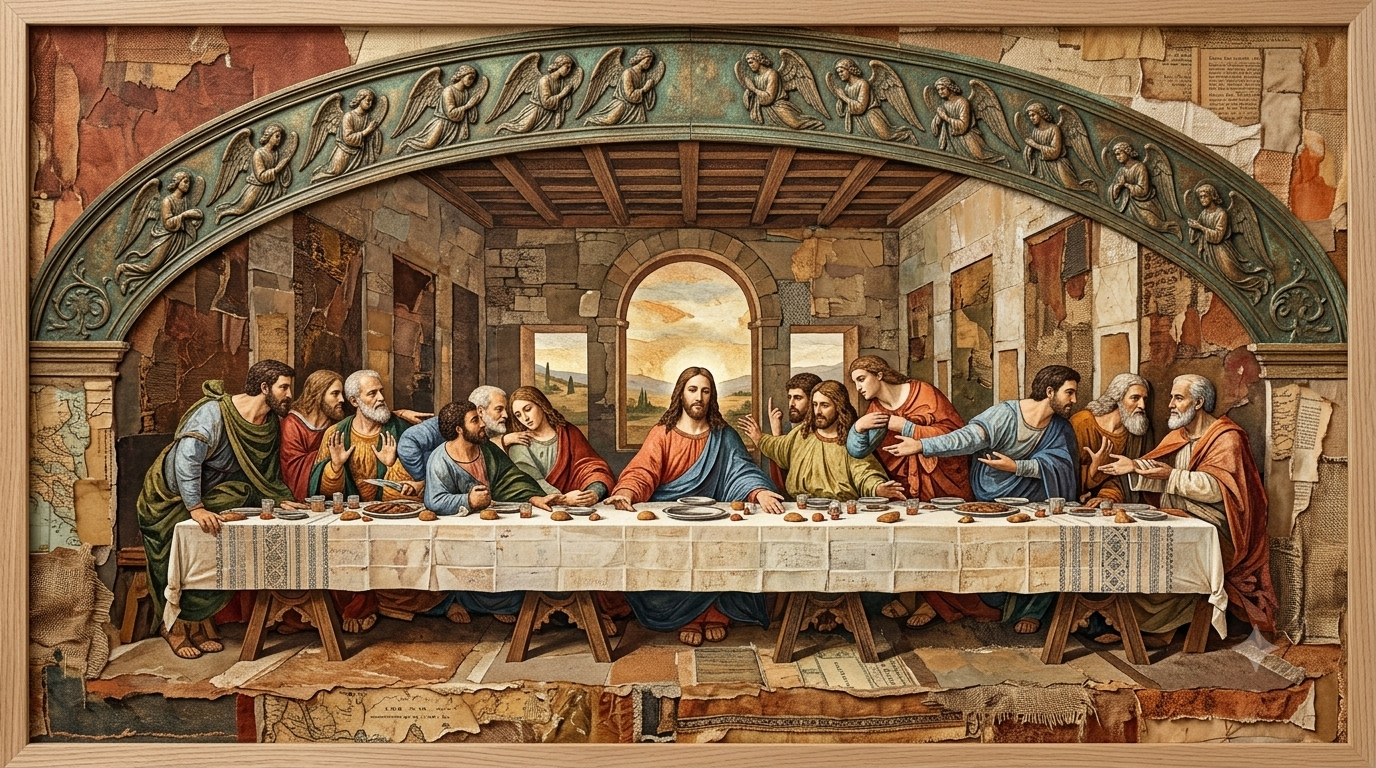 The Eternal Feast in Paper and Bronze
