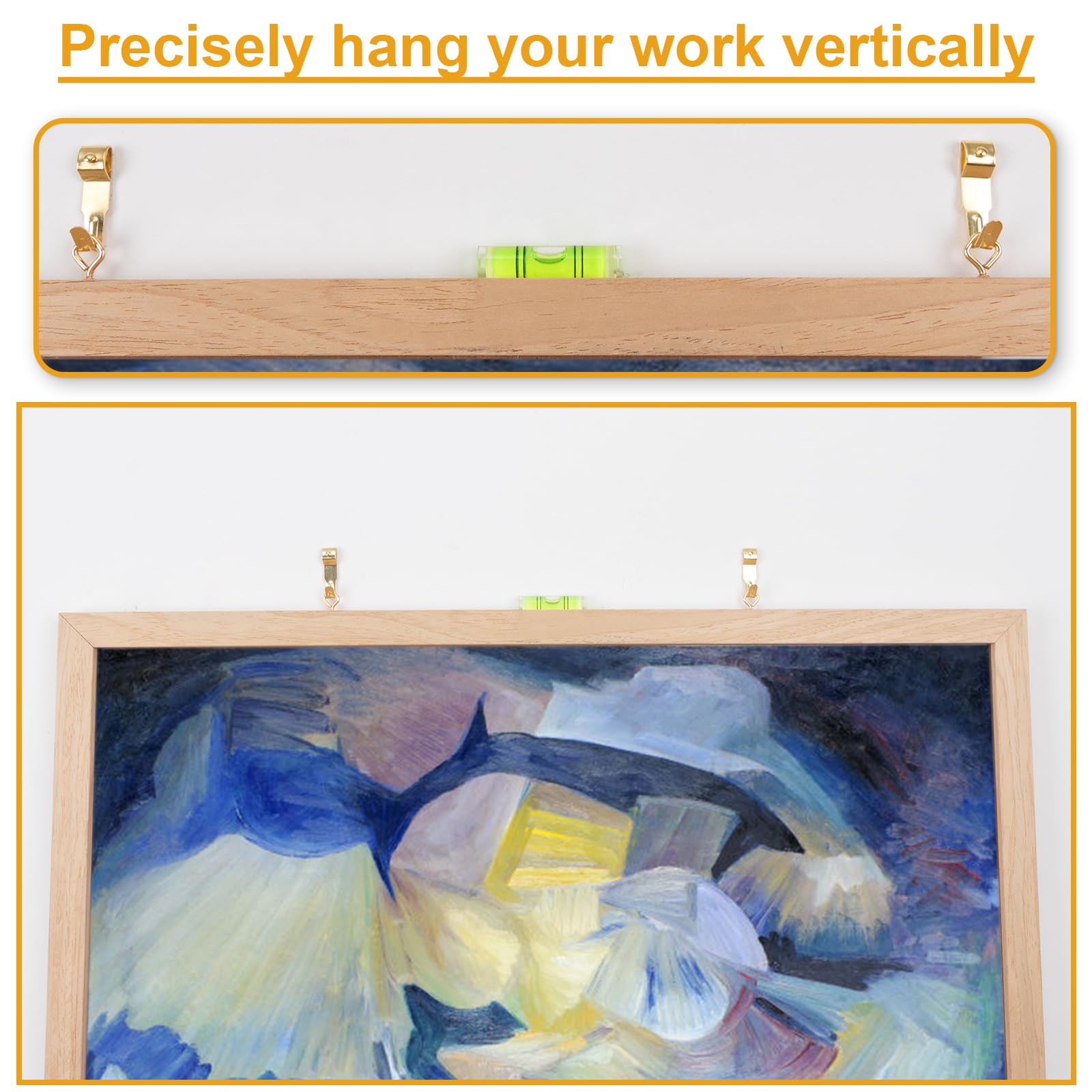 Heavy-Duty Sawtooth Picture Hangers Set - 303Pcs
