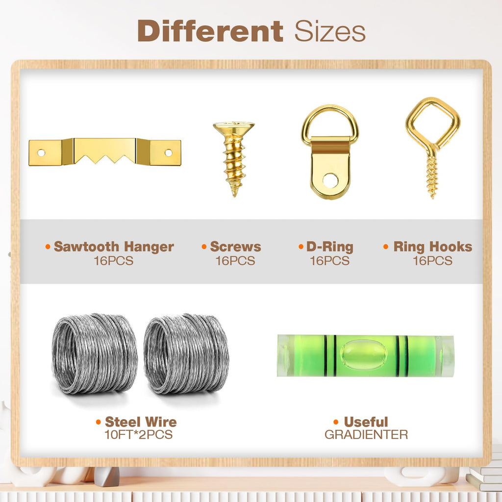 All-in-One Picture Hanging Tool Set