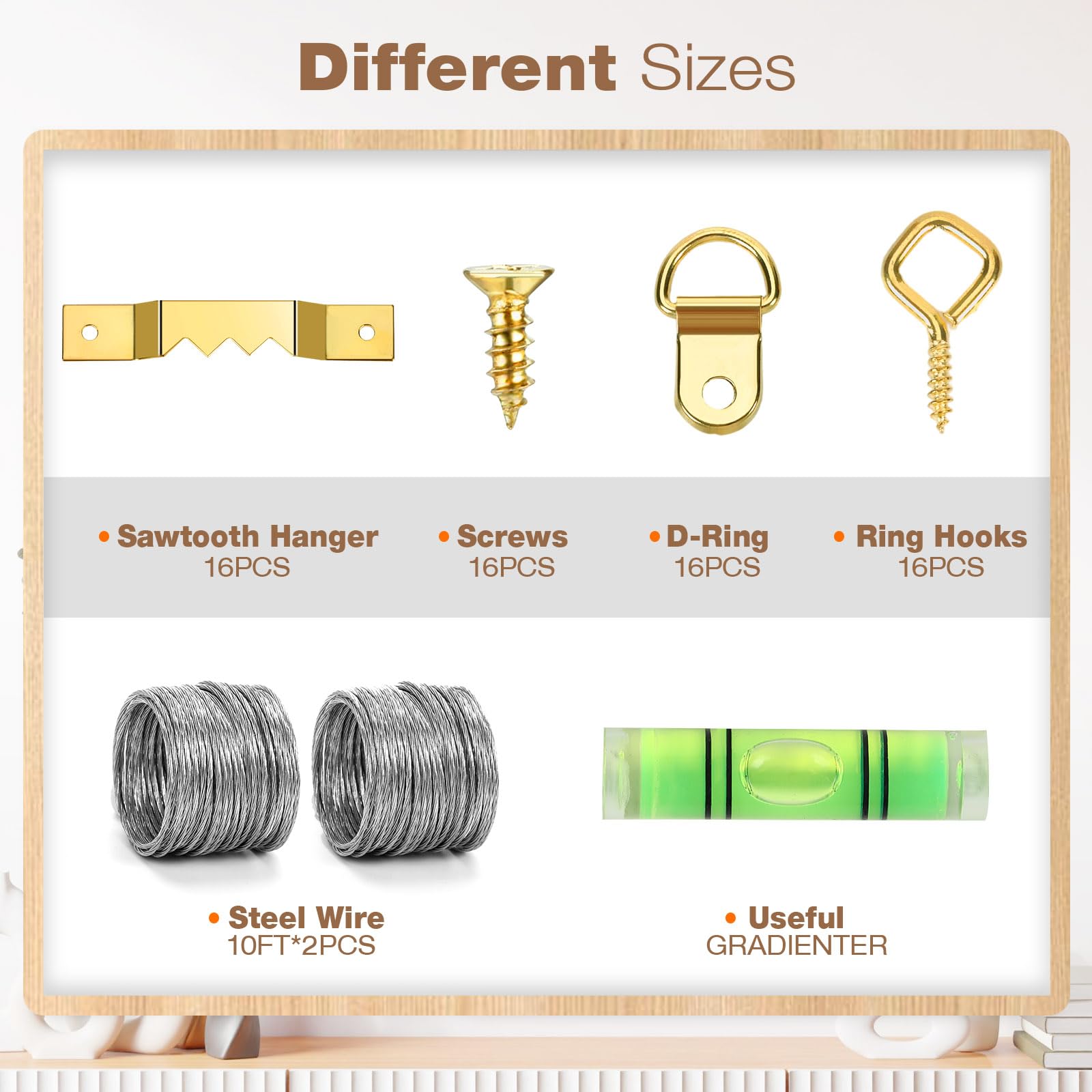 All-in-One Picture Hanging Tool Set