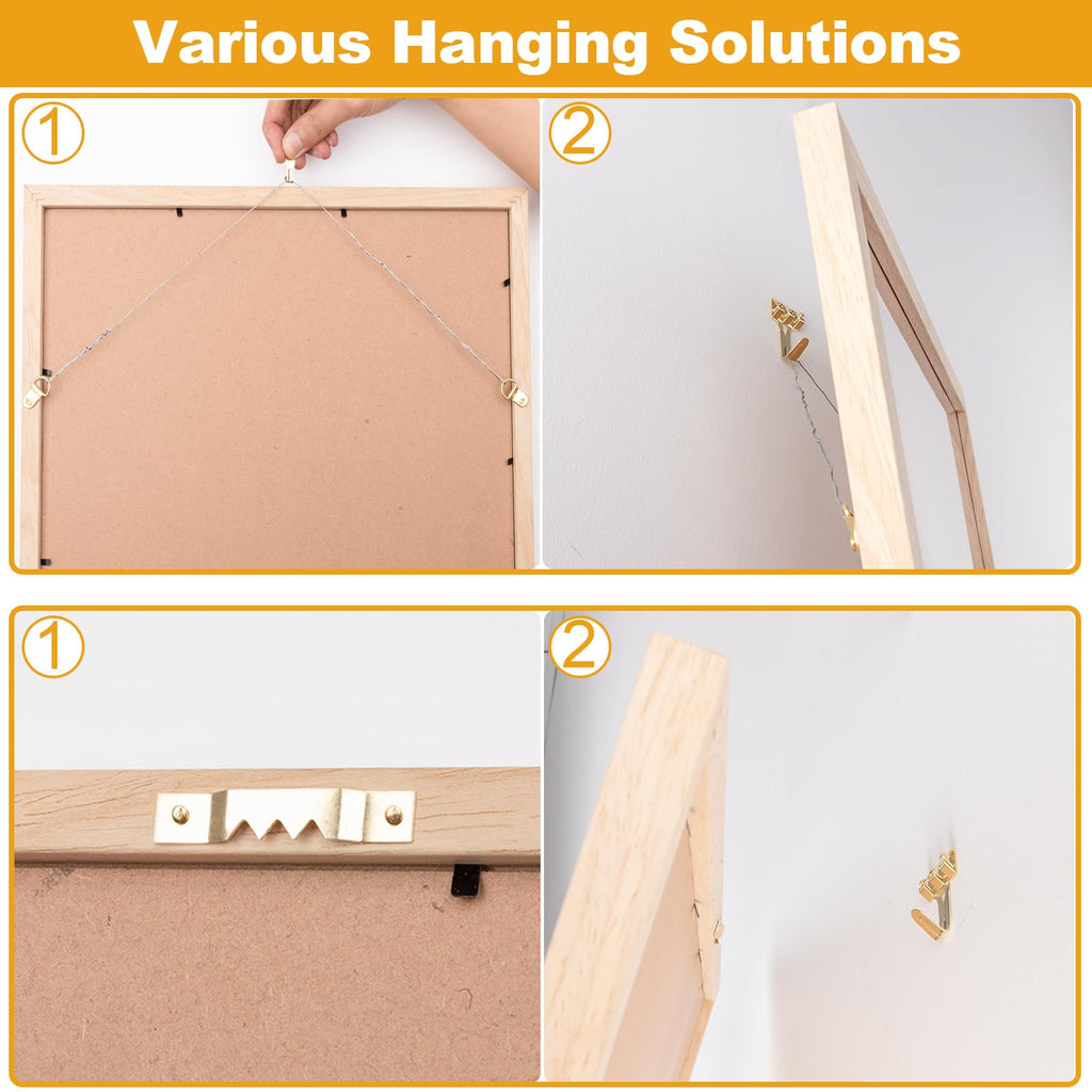 Heavy-Duty Sawtooth Picture Hangers Set - 303Pcs