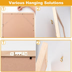Heavy-Duty Sawtooth Picture Hangers Set - 303Pcs