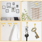 Heavy-Duty Sawtooth Picture Hangers Set - 303Pcs